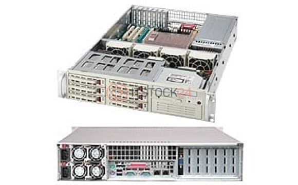 Supermicro SC823S-R500LP Chassis - Rack-mountable - Black [CSE-823S-R500LPB]