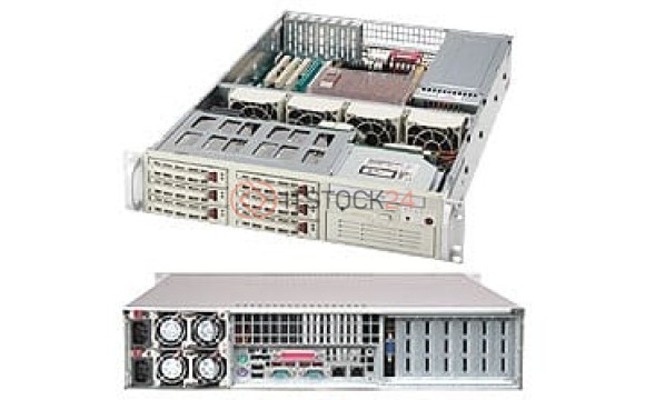 Supermicro SC823T-R500LP Chassis - Rack-mountable - Black [CSE-823T-R500LPB]