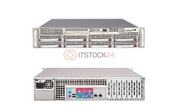 Supermicro SC825TQ-710LPV Chassis - Rack-mountable - Silver [CSE-825TQ-710LPV]