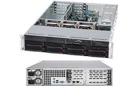 Supermicro SC825TQ-R700UB Chassis - Rack-mountable - Black [CSE-825TQ-R700UB]
