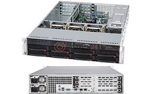 Supermicro SC825TQ-R700UV Chassis - Rack-mountable - Silver [CSE-825TQ-R700UV]