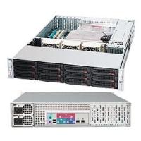 Supermicro SuperChassis 826A-R1200LPB Rackmount Enclosure - 2U - Rack-mountable - [CSE-826A-R1200LP