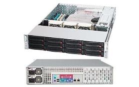 Supermicro SuperChassis 826A-R1200LPB Rackmount Enclosure - 2U - Rack-mountable - [CSE-826A-R1200LP