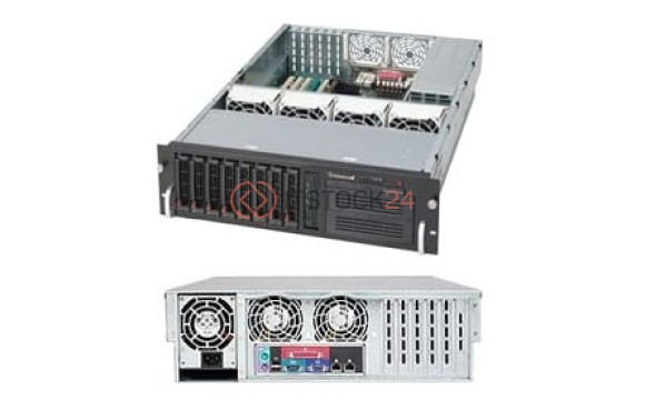 Supermicro SC832T-550 Chassis - Rack-mountable - Beige [CSE-832T-550]