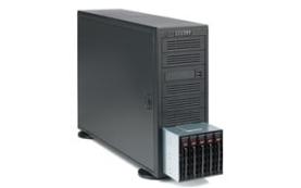 Supermicro SC942i-650 Chassis - Tower, Rack-mountable - Black [CSE-942I-650B]
