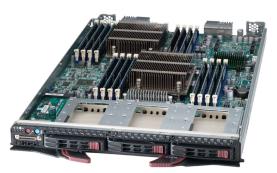 Supermicro SuperBlade Barebone System Blade - Intel C602 Chipset - Socket R LGA-2011 [SBI-7127R-S6]