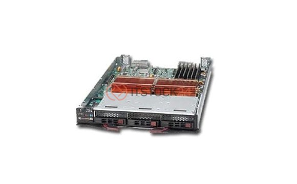 Supermicro SuperBlade Barebone System - Intel 5100 - Socket J - Xeon (Quad-core), Xeon[SBI-7125C-T3]