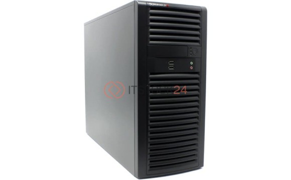 Supermicro SuperChasis SC732D2-865B System Cabinet - Mid-tower - Black - 7 x Bay - 1 [CSE-732D2-865
