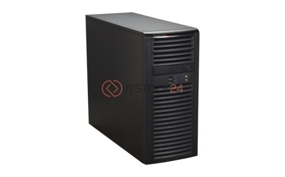 Supermicro SuperChasis SC732D4F-500B System Cabinet - Mid-tower - Black - 7 x Bay - [CSE-732D4F-500