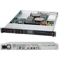 Supermicro SuperChassis 111LT-360UB System Cabinet - Rack-mountable - Black -1U [CSE-111LT-360UB]