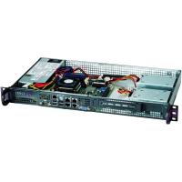 Supermicro SuperChassis 505-203B (Black) - Rack-mountable - Black - 1U - 1 x Bay - 1 x [CSE-505-203