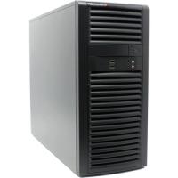 Supermicro SuperChassis 732D2-400B System Cabinet - Mid-tower - Black - 11 x Bay - 1 [CSE-732D2-400