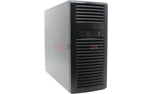 Supermicro SuperChassis 732D2-400B System Cabinet - Mid-tower - Black - 11 x Bay - 1 [CSE-732D2-400