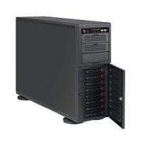 Supermicro SuperChassis 743TQ-1200B-SQ - Rack-mountable - Black - 4U - 11 x Bay -[CSE-743TQ-1200B-S