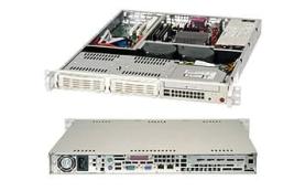 Supermicro SC811i-350 Chassis - Rack-mountable - Beige [CSE-811I-350]