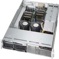 Supermicro SuperChassis 813LT-R500CB - Rack-mountable - Black - 1U - 2 x Bay - 2 x [CSE-813LT-R500C