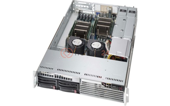 Supermicro SuperChassis 813LT-R500CB - Rack-mountable - Black - 1U - 2 x Bay - 2 x [CSE-813LT-R500C Supermicro SuperChassis 813LT-R500CB - Rack-mountable - Black - 1U - 2 x Bay - 2 x [CSE-813LT-R500C
