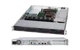 Supermicro SuperChassis 815TQ-563UB Rackmount Enclosure - Rack-mountable - Black - 1[CSE-815TQ-563U