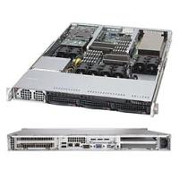 Supermicro SuperChassis 818G-1400B Rackmount Enclosure - Rack-mountable - Black -1U[CSE-818G-1400B]