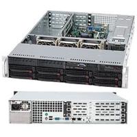 Supermicro SC825TQ-560UB Chassis - 2U - Rack-mountable - 10 Bays - 500W - Black [CSE-825TQ-560UB]