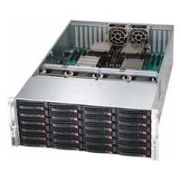 Supermicro SuperChassis 848A-R1K62B (Black) - Rack-mountable - Black - 4U - 24 x Bay[CSE-848A-R1K62