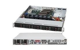 Supermicro SuperChassis Rack-mount Enclosure - Rack-mountable - Black - 1U - 10 x B[CSE-116TQ-R700C
