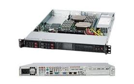 Supermicro SuperChassis SC111LT-330UB System Cabinet - Rack-mountable - Black - 1U -[CSE-111LT-330U