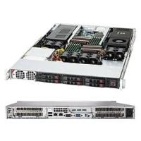 Supermicro SuperChassis SC118G-1400B System Cabinet - Rack-mountable - Black - 1U - 6[CSE-118G-1400