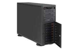 Supermicro SuperChassis SC743T-665B Rackmount Enclosure - 4U - Rack-mountable - 11 Bay[CSE-743T-665