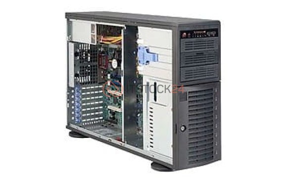 Supermicro SC743i-650 Chassis - Tower, Rack-mountable - Black [CSE-743I-650B]