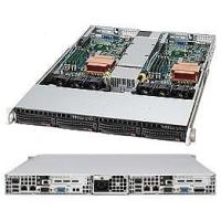 Supermicro SuperChassis SC808LT-780B System Cabinet - Rack-mountable - Black - 1U - 4[CSE-808LT-780