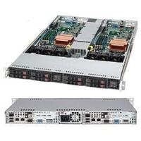 Supermicro SuperChassis SC809LT-780B System Cabinet - Rack-mountable - Black - 1U - 8[CSE-809LT-780