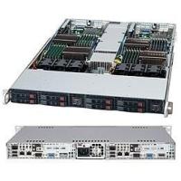 Supermicro SuperChassis SC809T-980B Rackmount Enclosure - 1U - Rack-mountable - 8 Bays[CSE-809T-980