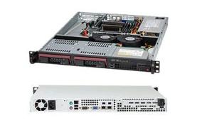 Supermicro SuperChassis SC811TQ-441B System Cabinet - Rack-mountable - Black - 1U - 3[CSE-811TQ-441