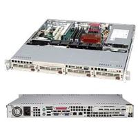 Supermicro SC813S-500C Chassis - Rack-mountable - Black [CSE-813S-500CB]