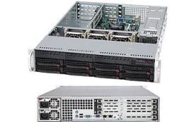 Supermicro SuperChassis SC825TQ-R740UB System Cabinet - Rack-mountable - Black [CSE-825TQ-R740UB]