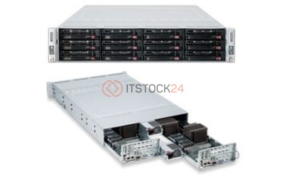 Supermicro SuperChassis SC827HD-R1400B System Cabinet - Rack-mountable - Black - 2U[CSE-827HD-R1400 Supermicro SuperChassis SC827HD-R1400B System Cabinet - Rack-mountable - Black - 2U[CSE-827HD-R1400