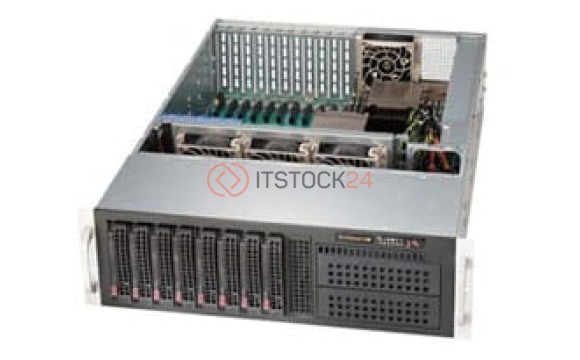 Supermicro SuperChassis SC835XTQ-R982B System Cabinet - Rack-mountable - Black - 3U[CSE-835XTQ-R982 Supermicro SuperChassis SC835XTQ-R982B System Cabinet - Rack-mountable - Black - 3U[CSE-835XTQ-R982