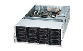 Supermicro SuperChassis SC847E16-R1K28JBOD System Cabinet - Rack-mountable - Bl[CSE-847E16-R1K28JBO