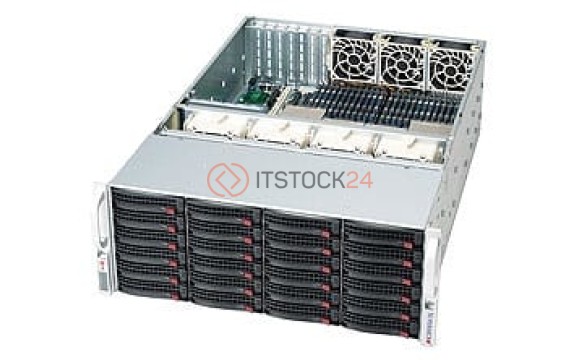 Supermicro SuperChassis SC848A-R1800B Rackmount Enclosure - 4U - Rack-mountable - 26[CSE-848A-R1800