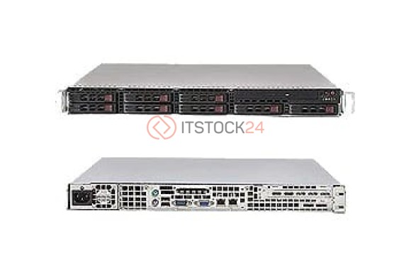Supermicro SuperServer 1026T-M3 Barebone System - Intel 5500 - Socket B - Xeon (Dual-co[SYS-1026T-M