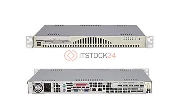 Supermicro SuperServer 5014C-MR Barebone System - Intel E7221 - Socket T - Pentium 4, C[SYS-5014C-M