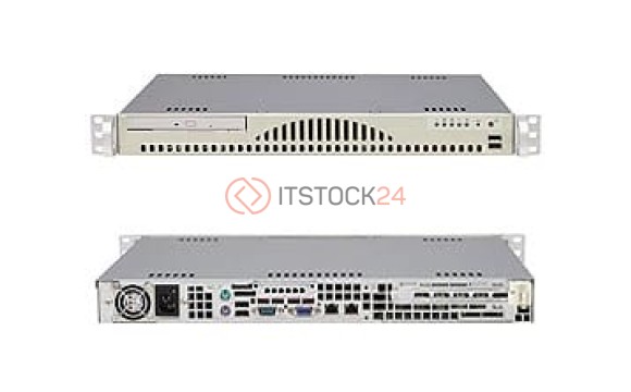 Supermicro SuperServer 5015M-MR Barebone System - Intel E7230 - LGA775 Socket - Penti[SYS-5015M-MR+