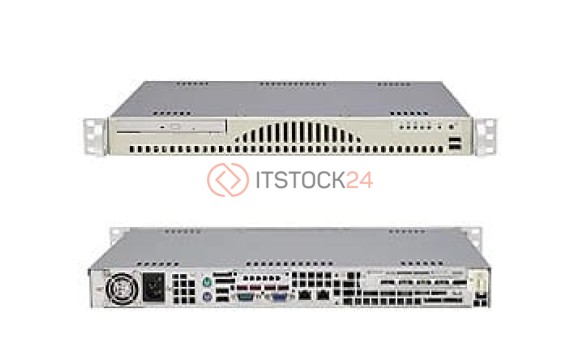 Supermicro SuperServer 5015M-MR Barebone System- Intel E7230- LGA775 Socket- Pentium [SYS-5015M-MR]