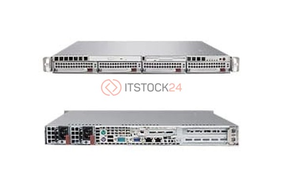 Supermicro SuperServer 5015M-NiB Barebone System - Intel 3010 - LGA775 Socket - Xeon ([SYS-5015M-NI
