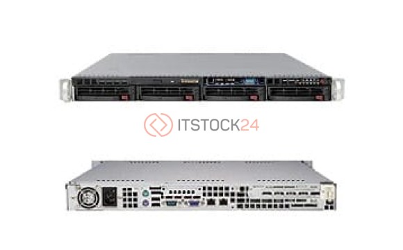Supermicro SuperServer 5016T-MTFB Barebone System - Intel X58 Express - Socket B - Co[SYS-5016T-MTF