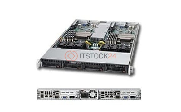 Supermicro SuperServer 5016Ti-TF Barebone System - 1U Rack-mountable - Intel 3420 [SYS-5016TI-TF]