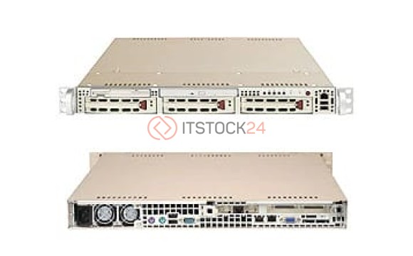Supermicro SuperServer 6013P-8B Barebone System - 1U Rack-mountable - Intel E7501 Chips[SYS-6013P-8