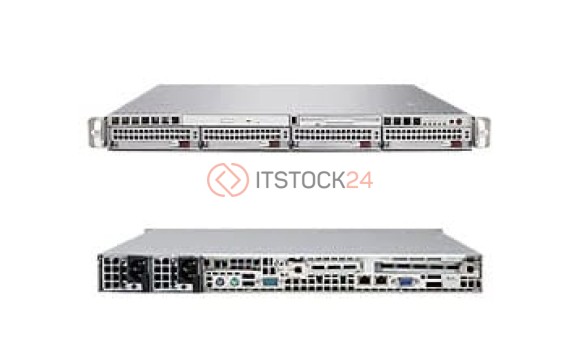 Supermicro SuperServer 6015B-3RB Barebone System - Intel 5000P - LGA771 Socket - Xeon [SYS-6015B-3R