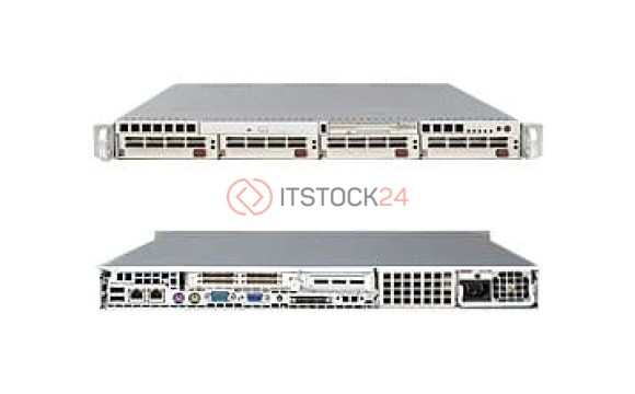 Supermicro SuperServer 6015P-T Barebone System - Intel 5000P - LGA771 Socket - Xeon (Qu[SYS-6015P-T